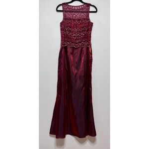 Alyce Designs Whimsigoth Beaded Gown Size 14 Vintage Gothic‎ Romanticore Indie